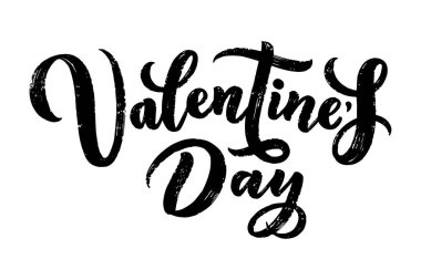 Sevgililer günü için tebrik kartı tasarımı, romantik illüstrasyon. Şenlik dekorasyonu. Davet şablonu. Vektör