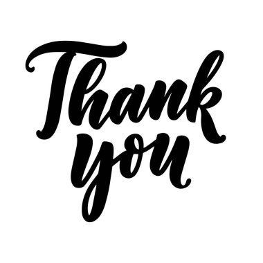 El çizimi harfleri - Şükran Günü için teşekkürler. Tipografik tasarım. Tebrik kartı şablonu. Sonbahar konsepti. Vektör