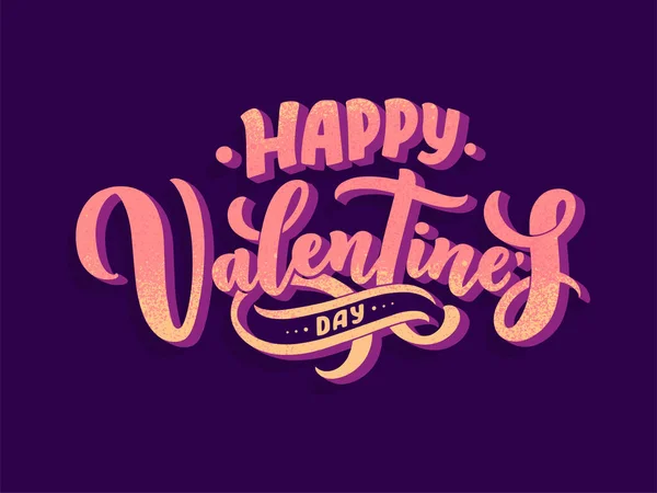 Carta Del Día San Valentín Para Diseño Tarjetas Felicitación Ilustración — Vector de stock