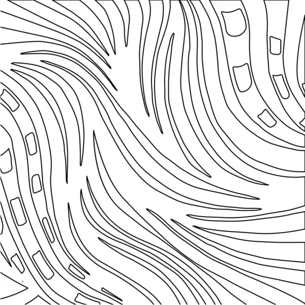Abstrakt Handritad Bakgrund Doodle Mönster Vektorillustration — Stock vektor
