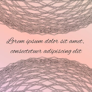 Dekoratif arkaplan, zenginleştirilmiş arkaplan, gösterişli afiş ve metin ile