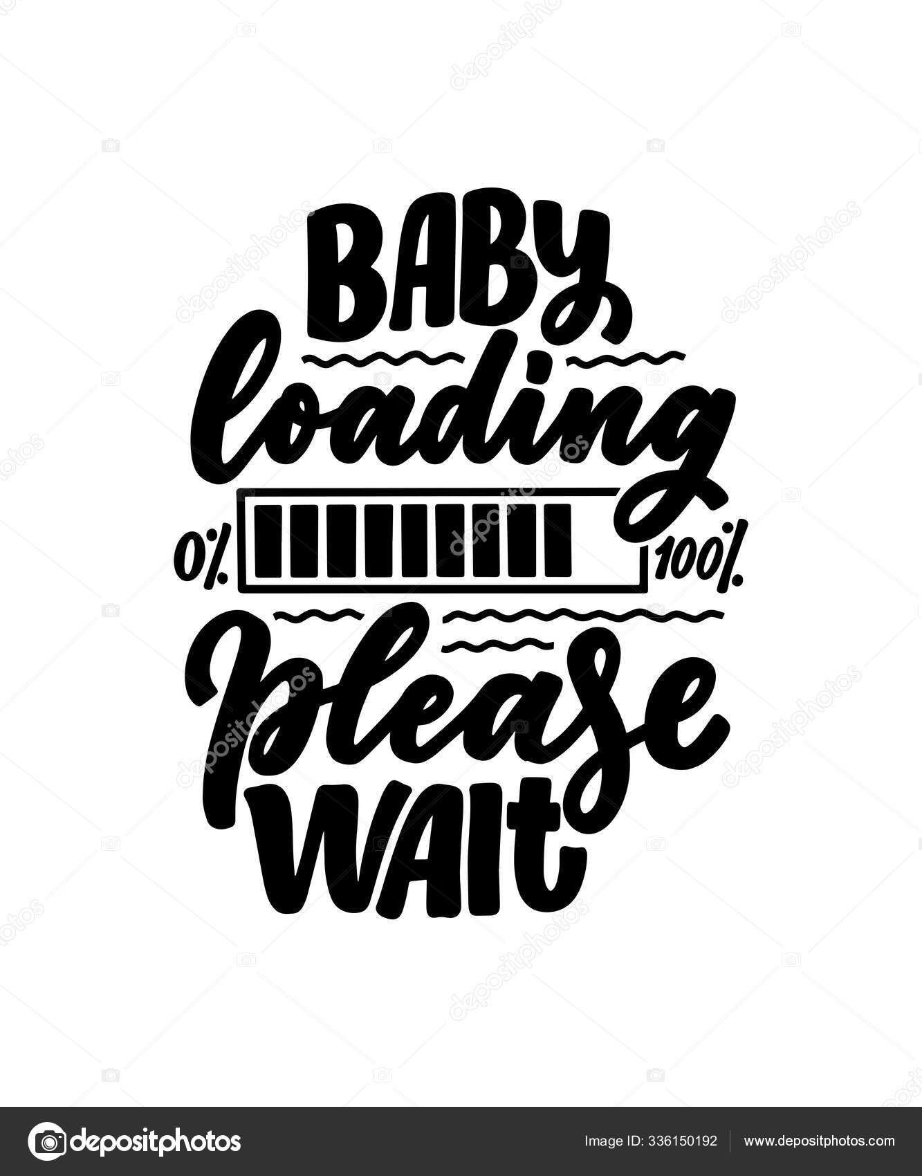 paquete de diseño artesanal con citas de letras de embarazo. 2878452 Vector  en Vecteezy, image size:1333x1700