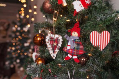 Noel dekoru. Kış tatili