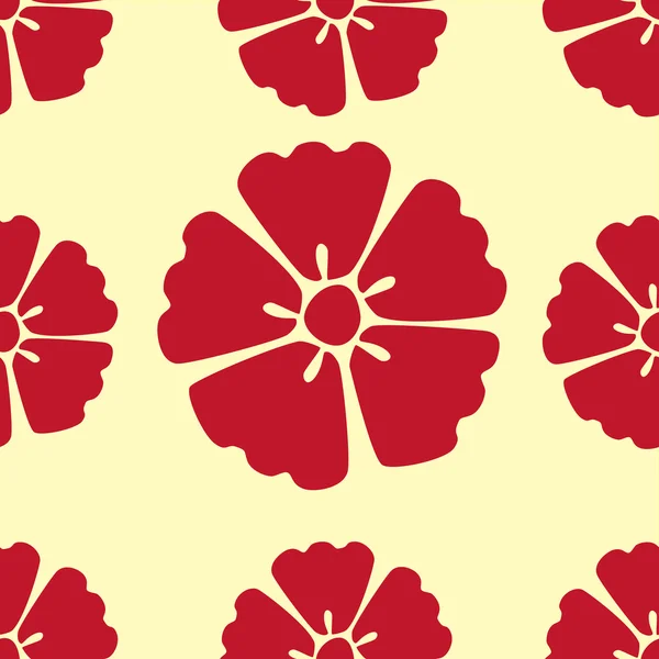 Cherry Blossom bloemen naadloze patroon achtergrond — Stockvector
