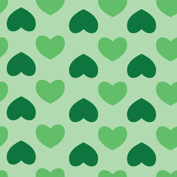 Patrón sin costuras con corazones. Fondo de corazones en el Día de San Valentín. Bueno para los textiles, diseño de interiores, para el diseño de libros, fondo del sitio web . — Archivo Imágenes Vectoriales