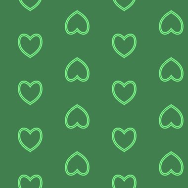 Kalpleri ile Seamless modeli. Sevgililer günü kalplerin arka plan. Aferin Tekstil, iç tasarım, kitap tasarımı, Web sitesi arka plan için.