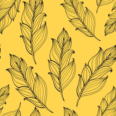 Elle çizilmiş doodle zentangle tüy desen. Vektör hipster çizilmiş çizim. Kızılderili Hint geleneksel semboller, kabile ve etnik boho Tema.