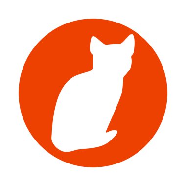 kedi koleksiyonu - siluet vektör