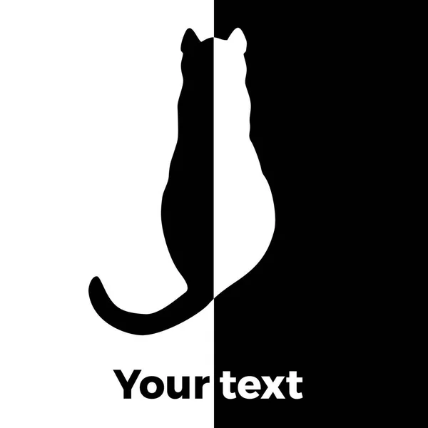 kedi koleksiyonu - siluet vektör