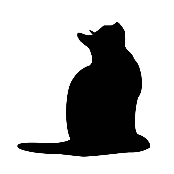 Katten collectie - vector silhouet — Stockvector