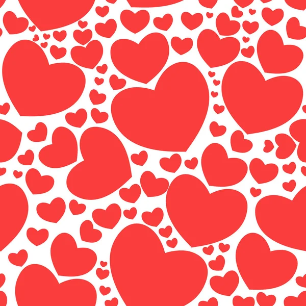 Seamless pattern with hearts — Stock Photo, Image