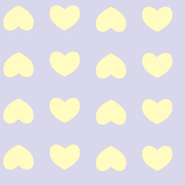 Seamless pattern with hearts — Stock Photo, Image