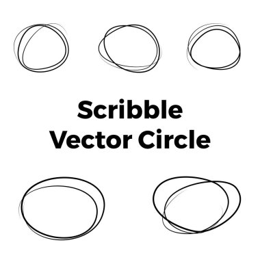Düzensiz çemberler, döngüsel öğe rastgele karalama, yarım yamalak ile hissediyorum. Soyut geometrik öğesi