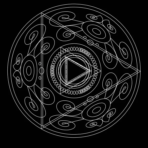 Boyama kitabı için Mandalas. Dekoratif siyah beyaz taslak süs. Alışılmadık bir çiçek şekli. Doğulu vektör ve anti-stres terapi kalıpları
