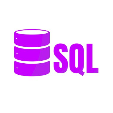 SQL veritabanı simgesini Logo Tasarım UI veya Ux App