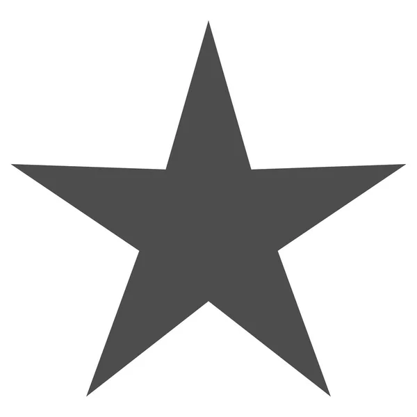 Icono de estrella amarilla aislada, marca de ranking — Vector de stock