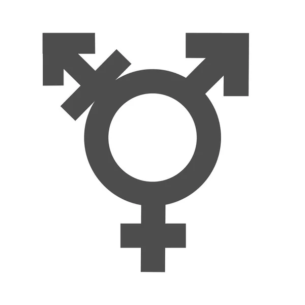 Inégalité des sexes et symbole de l'égalité. Homme Femme fille garçon femme homme transgenre icône. Illustration du symbole vectoriel Mars . — Image vectorielle