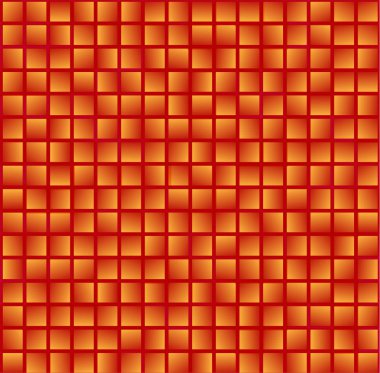 Soyut geometrik seamless modeli ile rectagles. Yeşil vektör arka plan kontrol.