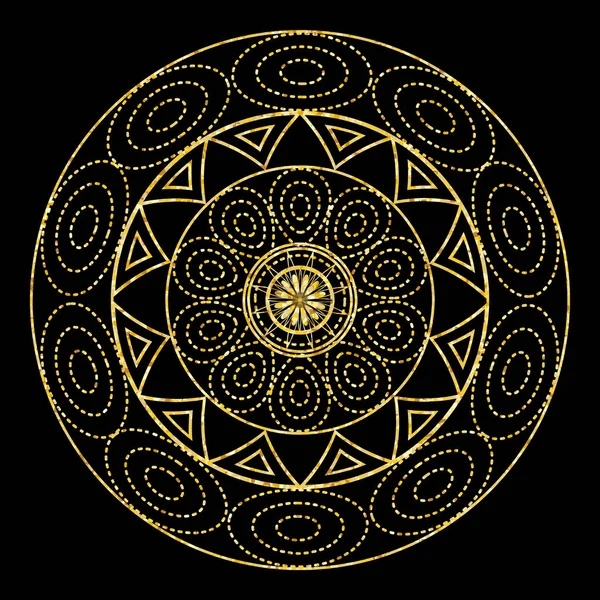 Boyama kitabı için Mandalas. Dekoratif siyah beyaz taslak süs. Alışılmadık bir çiçek şekli. Doğulu vektör ve anti-stres terapi kalıpları