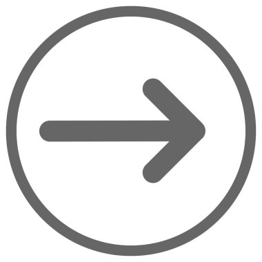 İşaretçi, modern düz stil oku. Beyaz arka plan üzerinde izole OK düğme. Web tasarım, site, uygulama, kullanıcı arabirimi sembolü.