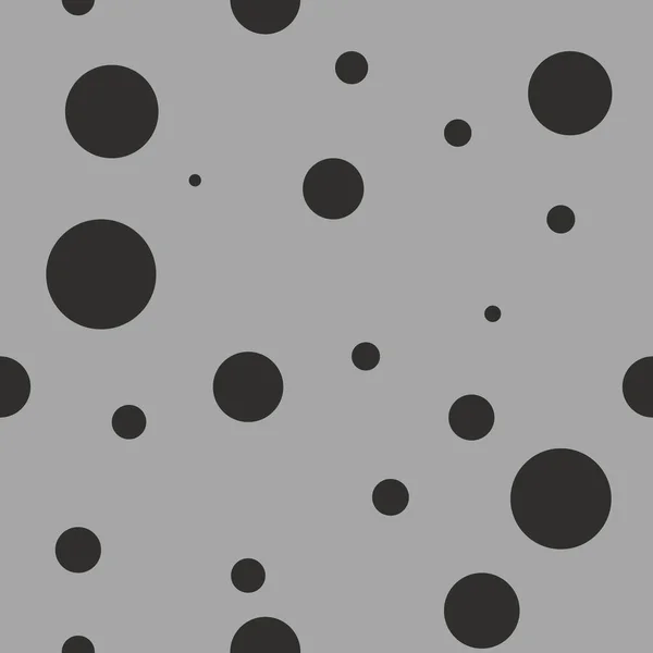Textura de diseño de fondo sin costura abstracta con elementos de señora pájaro redondo círculo. Vector creativo patrón sin fin con pequeñas formas círculos mariquita . — Archivo Imágenes Vectoriales