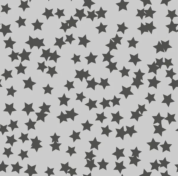Хороший рисунок звезды мультфильма с разными звездами на темном фоне — стоковый вектор