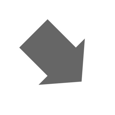 İşaretçi, modern düz stil oku. Beyaz arka plan üzerinde izole OK düğme. Web tasarım, site, uygulama, kullanıcı arabirimi sembolü.