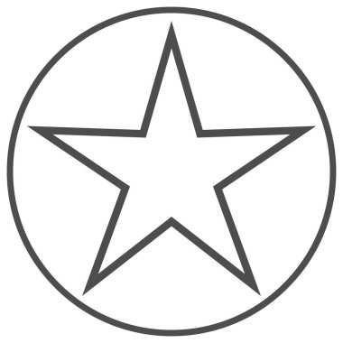 İşareti sıralaması izole sarı yıldız simgesi