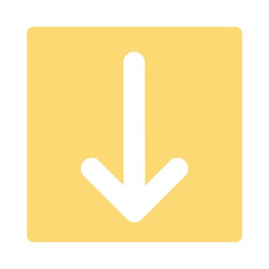 İşaretçi, modern düz stil oku. Beyaz arka plan üzerinde izole OK düğme. Web tasarım, site, uygulama, kullanıcı arabirimi sembolü.