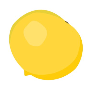 Pouteria caimito veya arka plan üzerinde izole abiu altın meyve. Sarı vektör tropikal meyve.