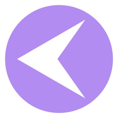 İşaretçi, modern düz stil oku. Beyaz arka plan üzerinde izole OK düğme. Web tasarım, site, uygulama, kullanıcı arabirimi sembolü.