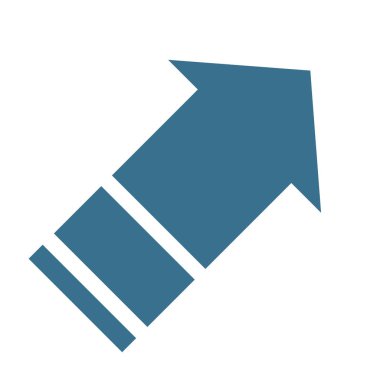 İşaretçi, modern düz stil oku. Beyaz arka plan üzerinde izole OK düğme. Web tasarım, site, uygulama, kullanıcı arabirimi sembolü.