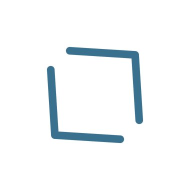 İşaretçi, modern düz stil oku. Beyaz arka plan üzerinde izole OK düğme. Web tasarım, site, uygulama, kullanıcı arabirimi sembolü.