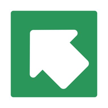 İşaretçi, modern düz stil oku. Beyaz arka plan üzerinde izole OK düğme. Web tasarım, site, uygulama, kullanıcı arabirimi sembolü.