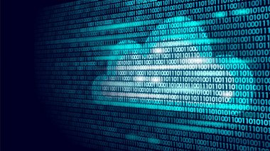 Bulut bilgisayar çevrimiçi depolama ikili kod numaraları. Büyük veri bilgi gelecek modern internet iş teknolojisi. Mavi parlak global dosya exchange kullanılabilen arka plan vektör çizim