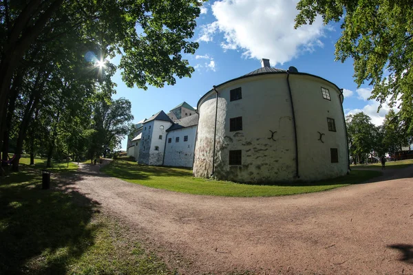 Zamek Turku Finlandii Jeden Słynnych Fińskich Zabytków Atrybutów Dla Turystów — Zdjęcie stockowe
