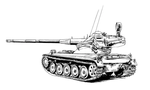 A heavy tank van festve, festék — Stock Fotó