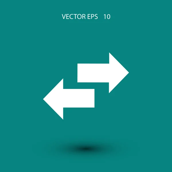 Переробка векторної icon — стоковий вектор
