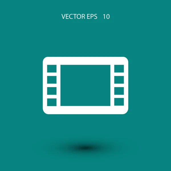 Плівкова смуга плівки векторна іконка — стоковий вектор