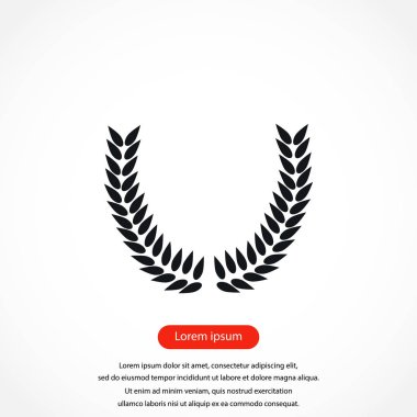 buğday vektör simgesi