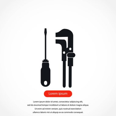 Araçlar vektör simgesi