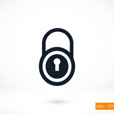 Vektör simgesini kilitle