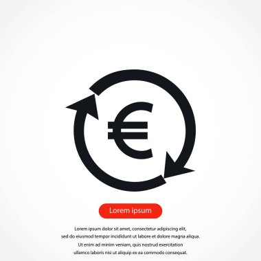 para dönüştürme simgesi