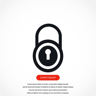 Vektör simgesini kilitle