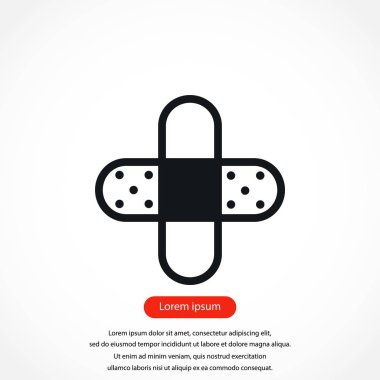 bandaj alçı simgesi