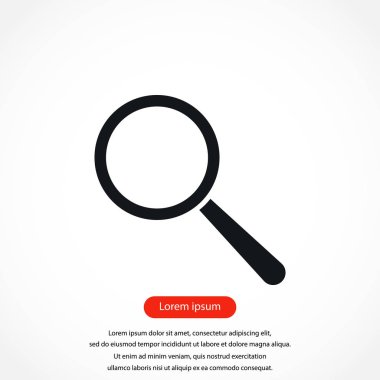 objektif simge vektör