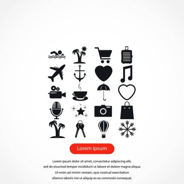 seyahat etmek simge vektör