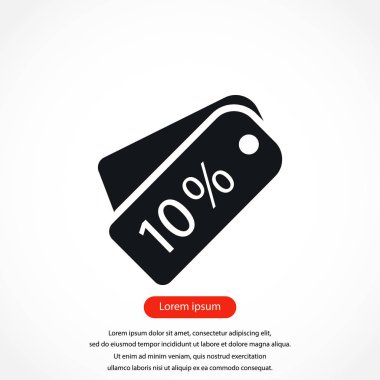 fiyat etiketi icon.vector