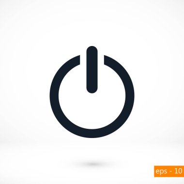 Tv simgesinin düz simgesi