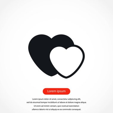 Kalp Vektörü Simgesi